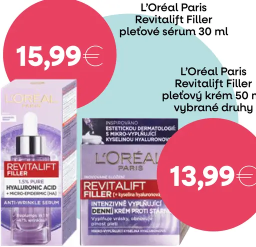 L’Oréal Paris Revitalift Filler pleťové sérum