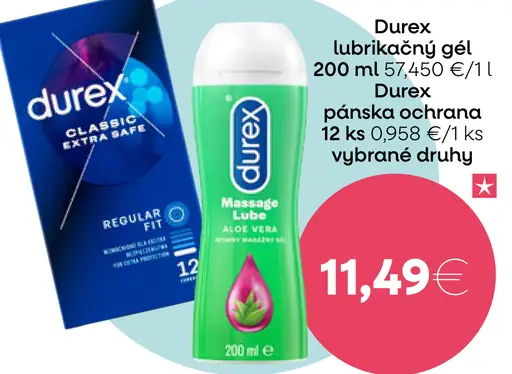 Durex lubrikačný gél