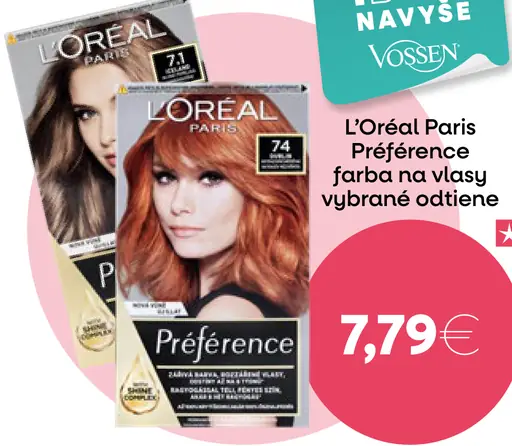 L’Oréal Paris Preference farba na vlasy