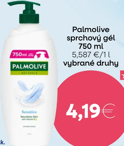 Palmoľv sprchový gél