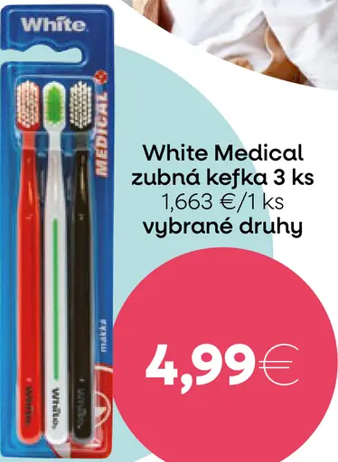 White Medical zubná kefka