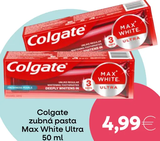 Colgate zubná pasta Max White Ultra