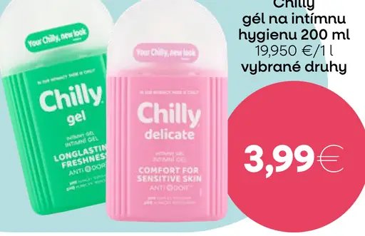 Chilly gél na intímnu hygienu