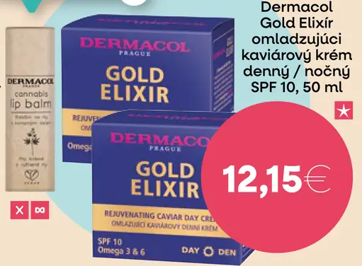 Dermacol Gold Elixir omladzujúci kaviárový krém