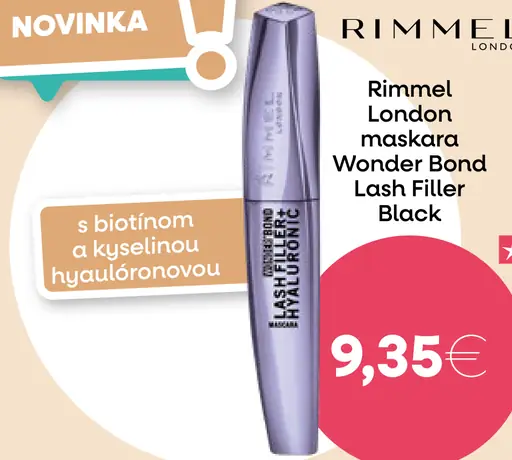 Rimmel London maskara Wonder Band Lash Filler Black