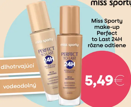 Miss Sporty Perfect to Last 24H Make-Up