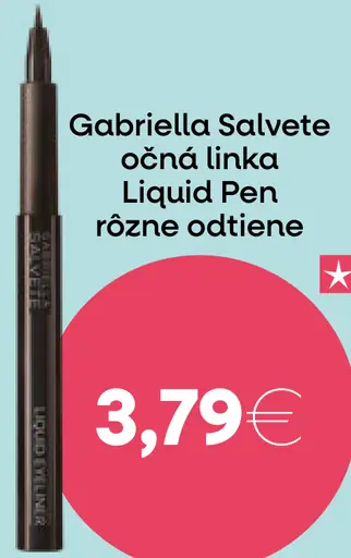 Gabriella Salvete očná linka Liquid Pen