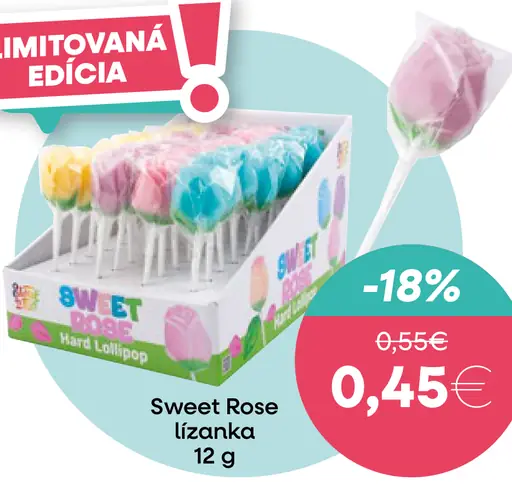 Sweet Rose lízanka