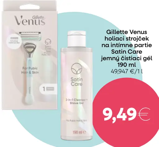 Gillette Venus intímne potreby