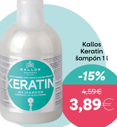 Kallos Keratin šampón