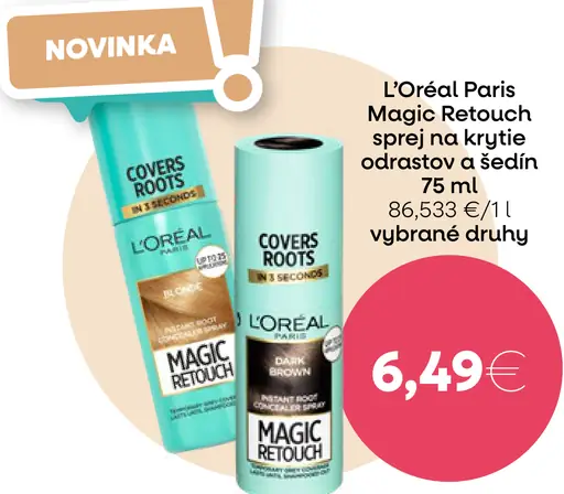 L'Oréal Paris Magic Retouch, SVETLOHNEDÁ