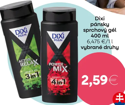 Dixi sprchovací gél