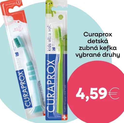 Curaprox detská zubná kefka