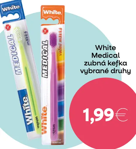 White Medical zubná kefka