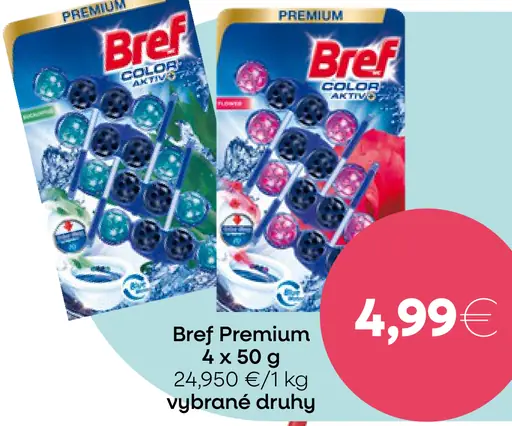 Bref WC čistiace tablety Premium