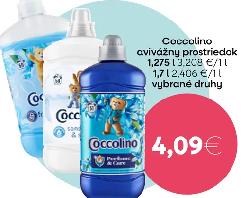 Coccolino avivážny prostriedok