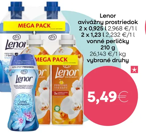 Lenor avivážny prostriedok