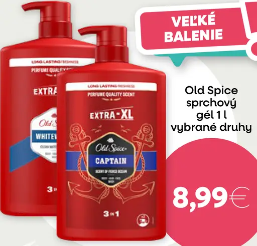 Old Spice sprchový gél