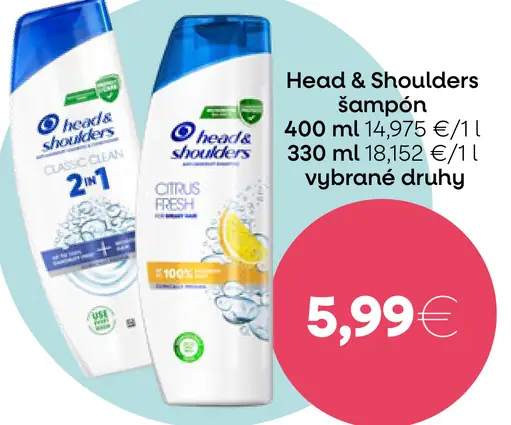 Head & Shoulders šampón