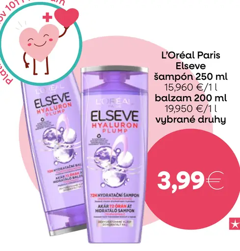 L'Oréal Paris Elseve šampón / balzam