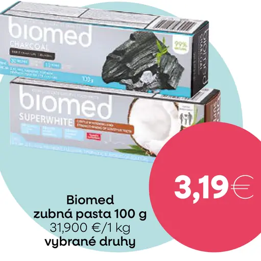 Biomed Superwhite zubná pasta
