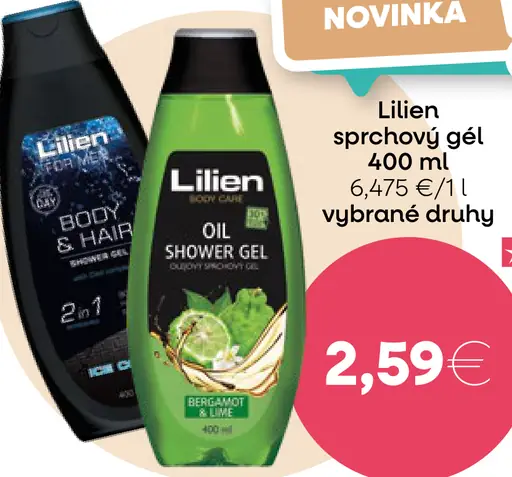 Lilien sprchový gél