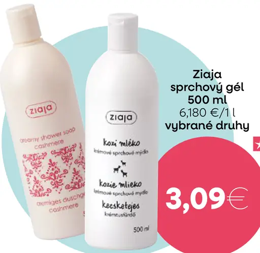Ziaja sprchový gél