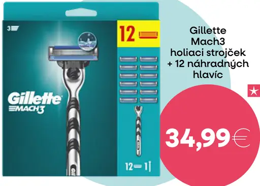 Gillette Mach3 holiaci strojček