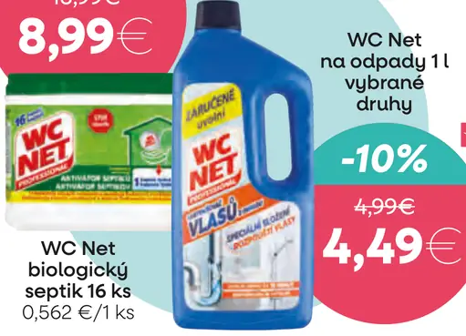 WC Net biologický čistič