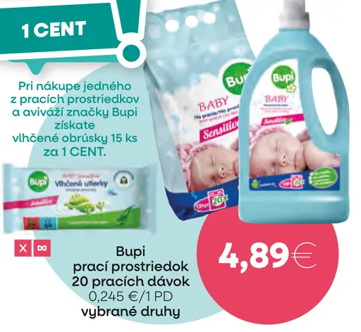 Bupi prací prostriedok