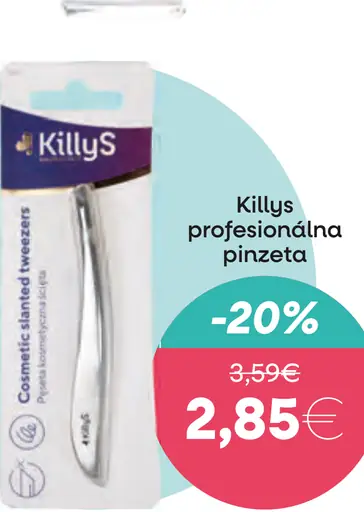 Killys profesionálna pinzeta