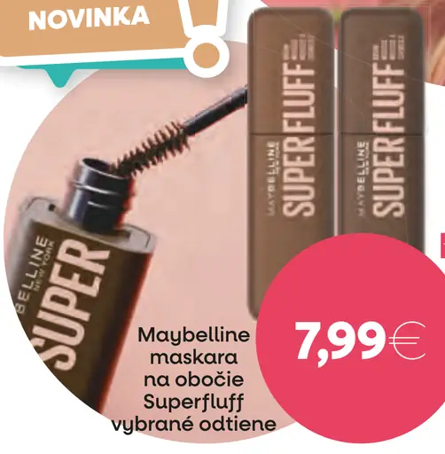 Maybelline maskara na obočie Superfluff