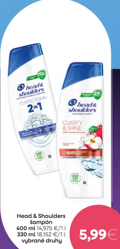 Head & Shoulders šampón