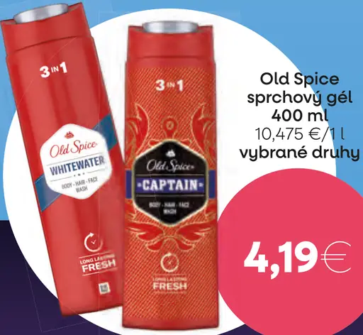 Old Spice sprchový gél