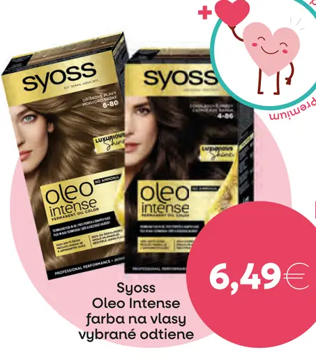 Syoss Oleo Intense Farba na vlasy žiarivo medený 7-77