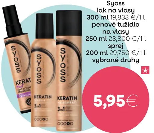 Syoss lak na vlasy