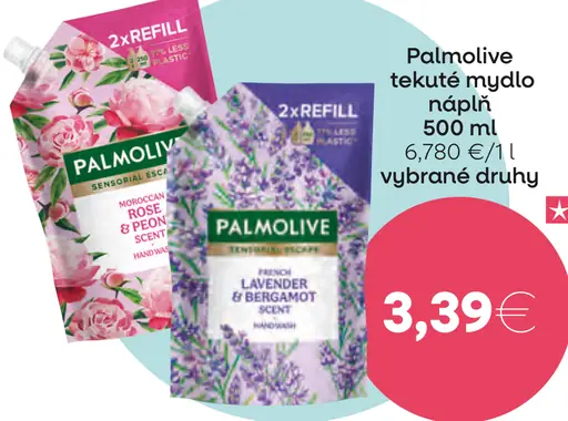 Palmolive tekuté mydlo náplň