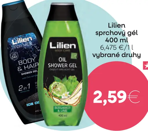Lilien sprchový gél
