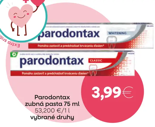 Parodontax zubná pasta