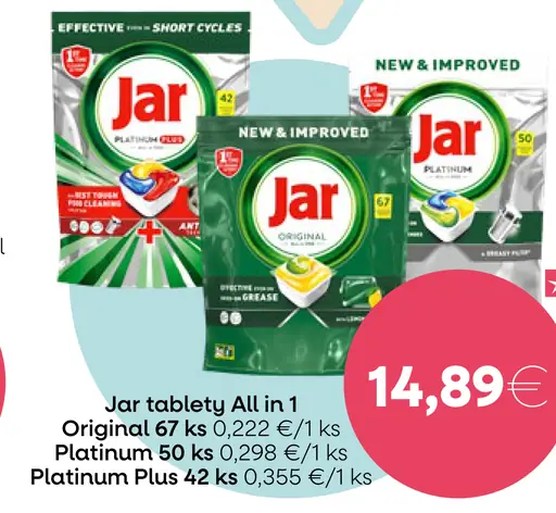 Jar All in 1 Platinum tablety