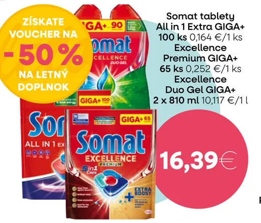 Somat tablety All in 1 Extra