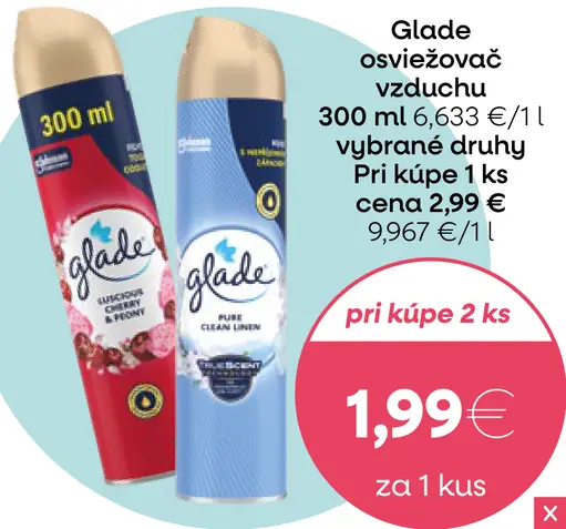 Glade Náplň do osviežovača vzduchu