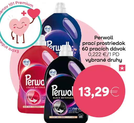 Perwoll prací prostriedok