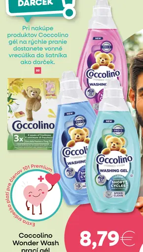 Coccolino Wonder Wash prací gél