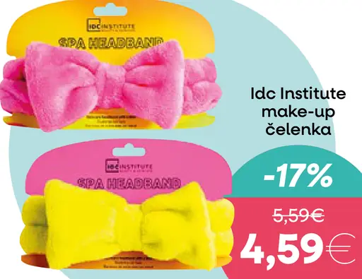 Idc Institute make-up čelenka