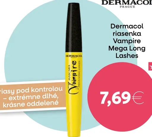 Dermacol riasenka Vampire Mega Long Lashes