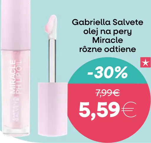 Gabriella Salvete olej na pery Miracle