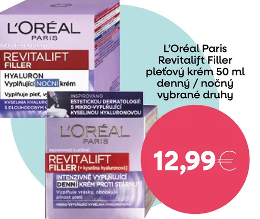 L'Oréal Paris Revitalift Filler pleťový krém