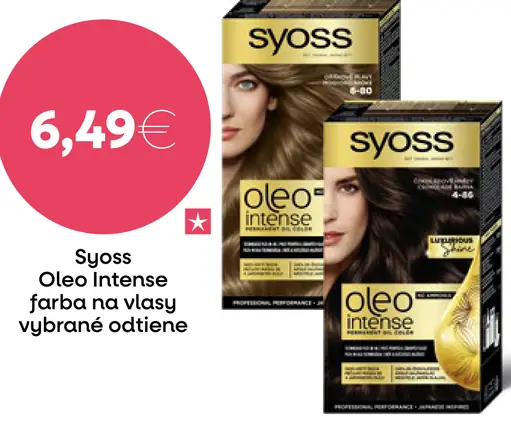 Schwarzkopf Syoss Oleo Intense farba na vlasy