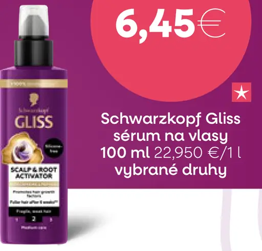 Schwarzkopf GLISS Sérum na vlasy